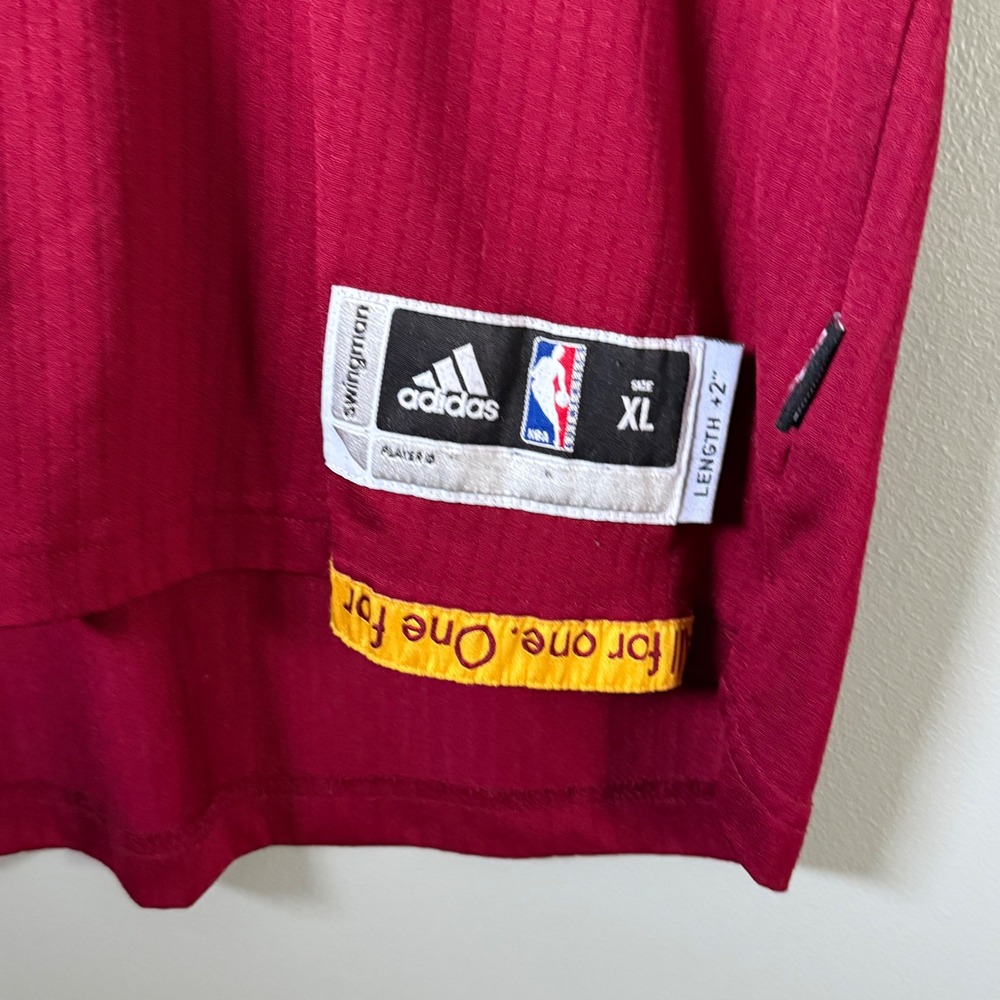 Y2K Adidas LeBron James Cleveland Cavaliers NBA Jersey XL - Picture 5 of 9